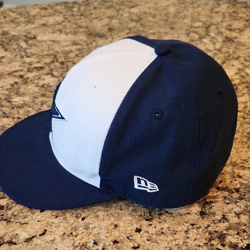 Dallas Cowboys‎ New Era Navy and White Fitted Hat